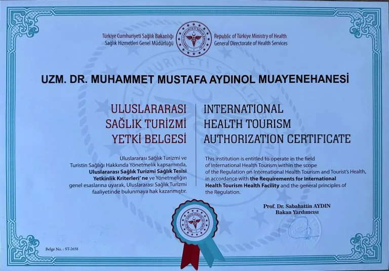 Health Tourism Certificate